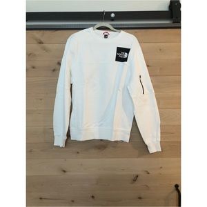 The North Face sweatshirt